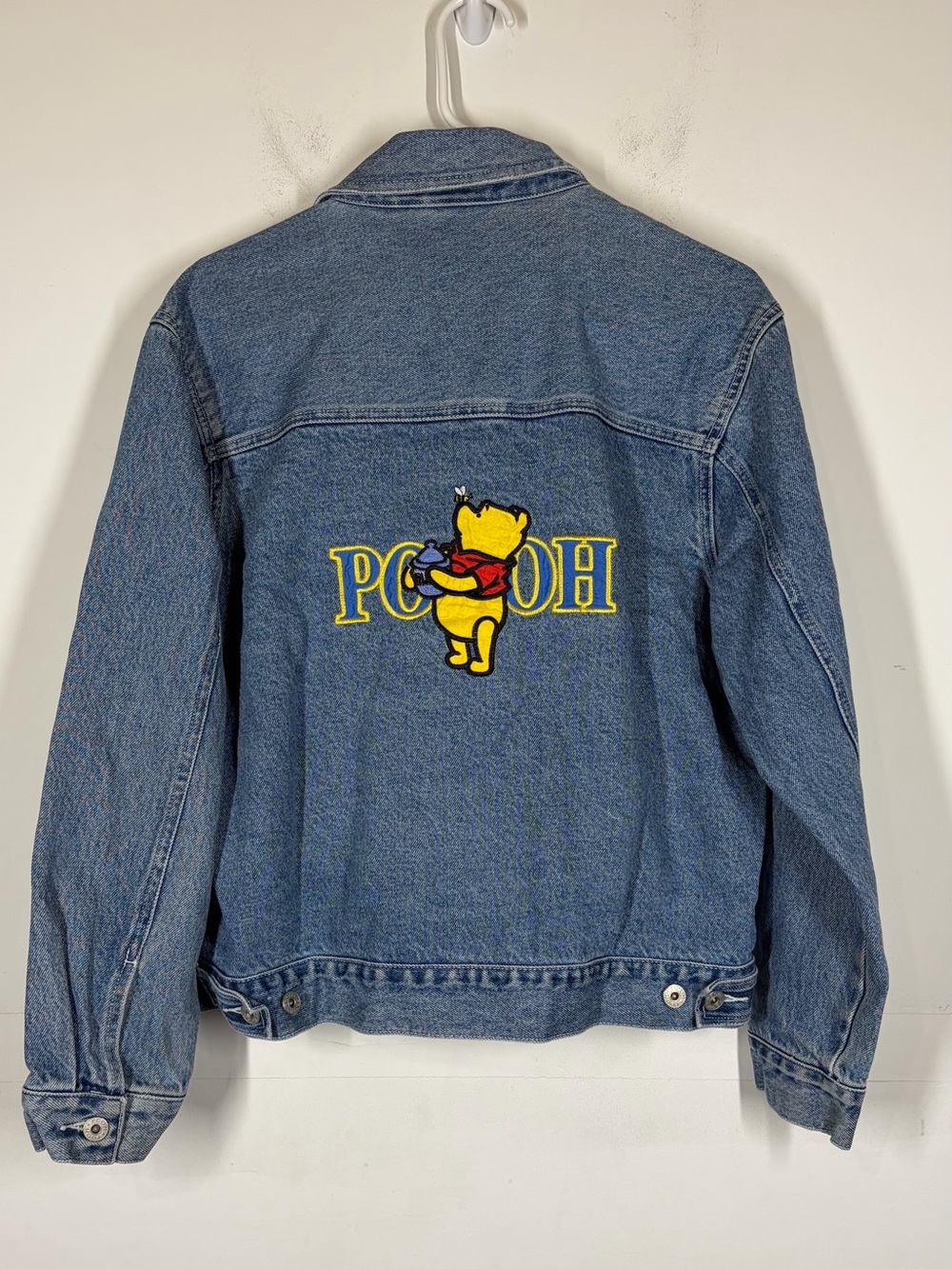 Vintage 90’s Disney Winnie The Pooh Jean Denim Jacket Size Large